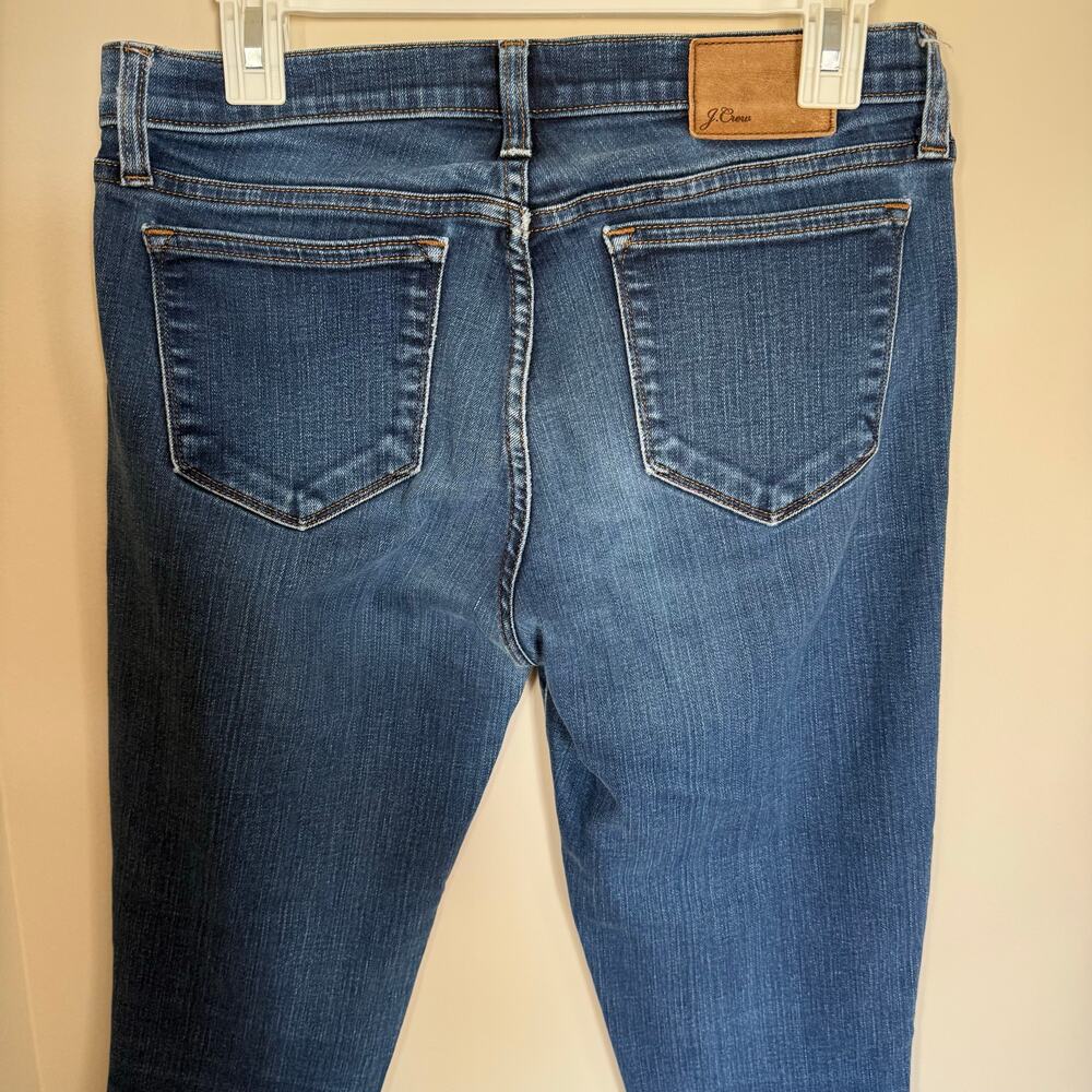 J. Crew Women’s 29T Dark Wash Toothpick High Waist Skinny Jeans Casual - Picture 8 of 12